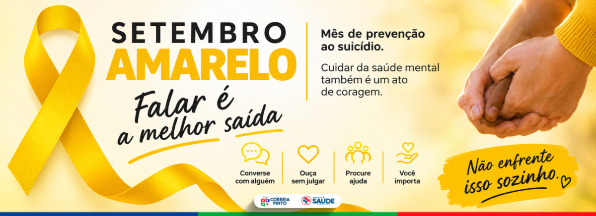 CAMPANHA SETEMBRO AMARELO